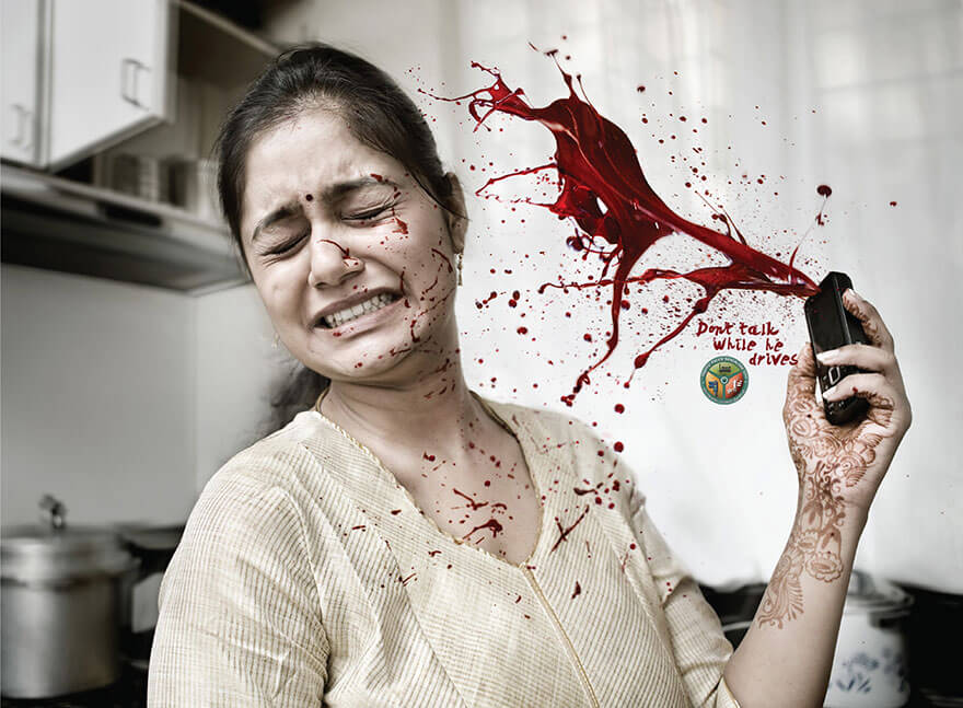 Campagne publicitaire choc, sensibilisation publique