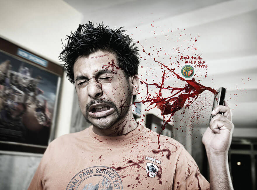 Campagne publicitaire choc, sensibilisation publique