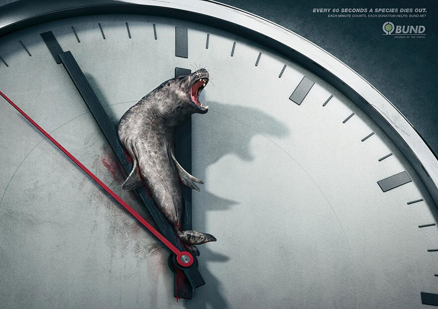 Campagne publicitaire choc, sensibilisation publique