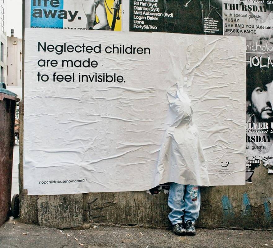 Campagne publicitaire choc, sensibilisation publique