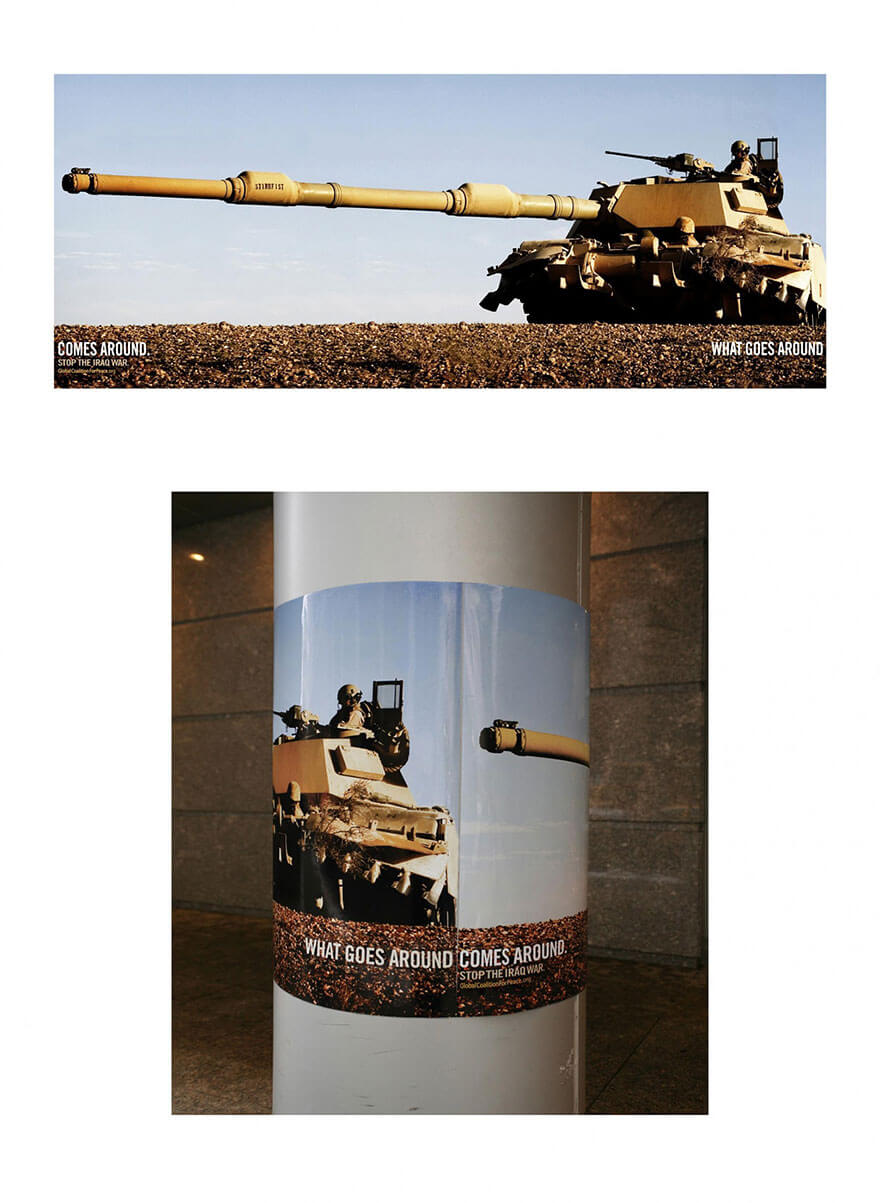 Campagne publicitaire choc, sensibilisation publique