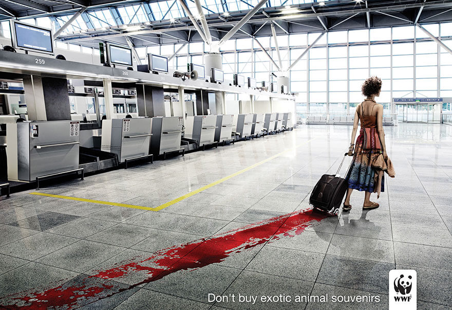 Campagne publicitaire choc, sensibilisation publique