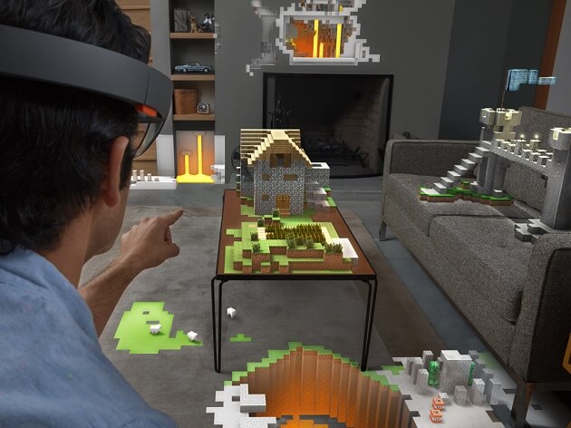 Casque HoloLens, Microsoft hologramme