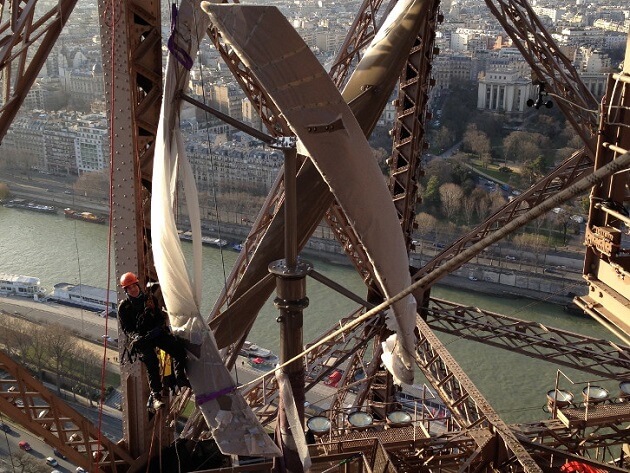 Eoliennes à axe vertical, énergie verte, Tour Eiffel