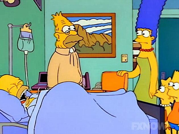 Homer Simpson Coma