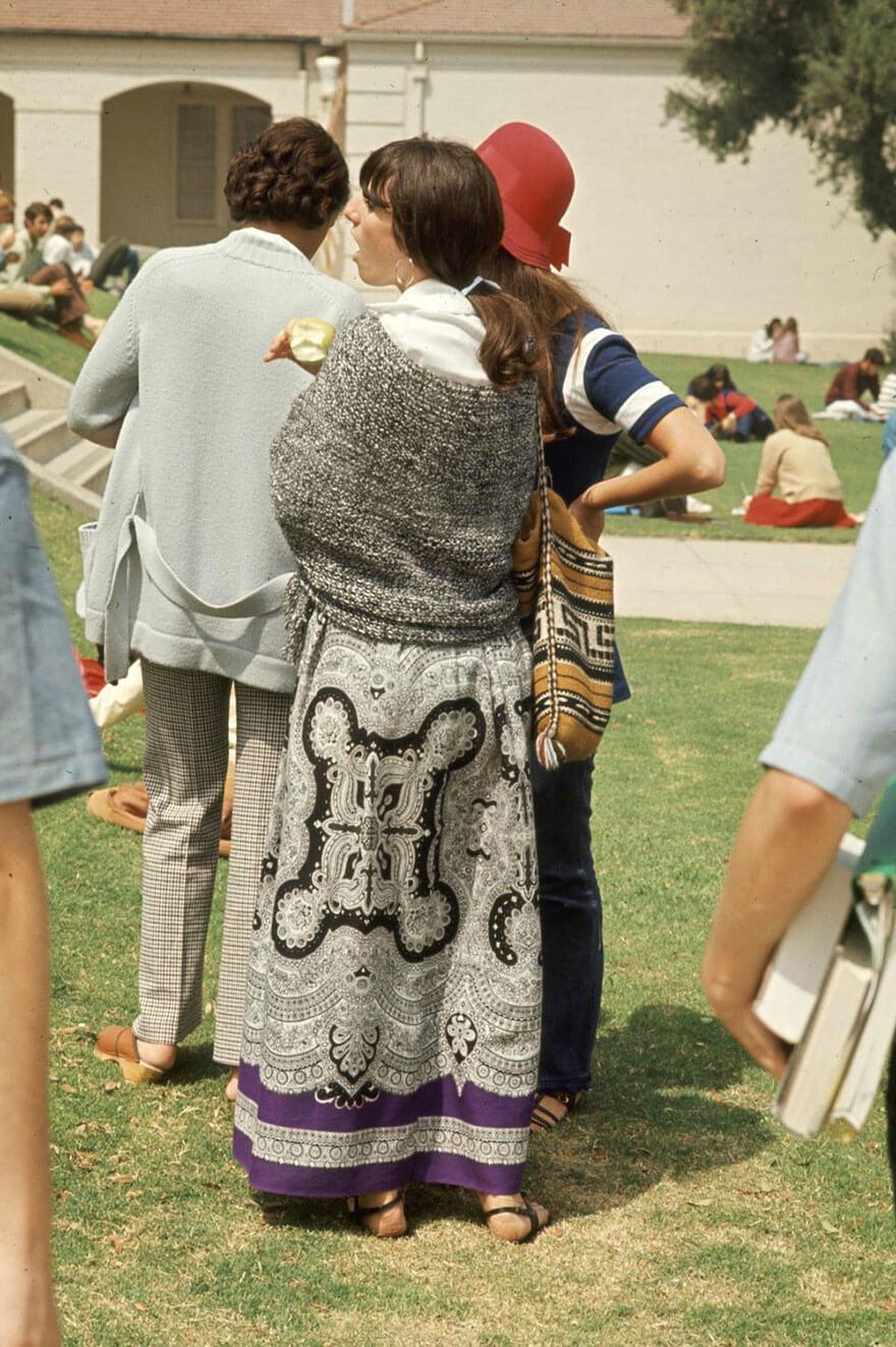 Mode et style des lycéennes aux Etats-Unis en 1969