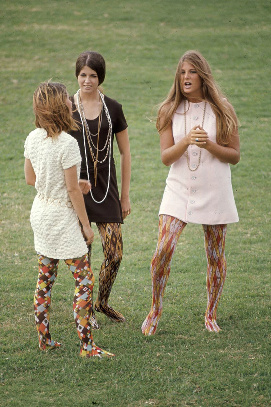 Mode et style des lycéennes aux Etats-Unis en 1969