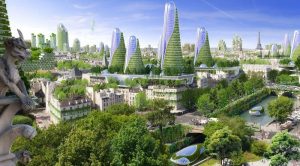 Une idée de ce à quoi pourrait ressembler Paris en 2050 Paris Smart City 2050, ville verte et durable