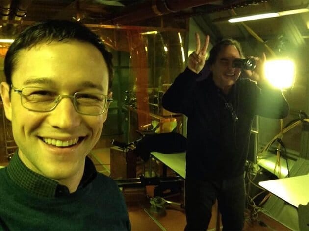 Joseph Gordon-Levitt, Edward Snowden, Oliver Stone