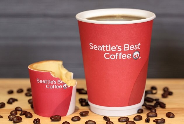 KFC, tasse à café comestible