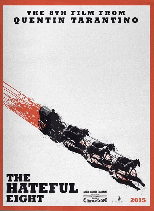 Affiche film The Hateful Eight, Tarantino