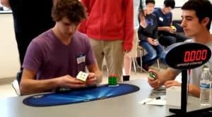 Collin Burns, record du monde, Rubik's Cube