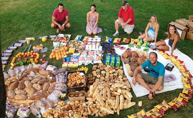 Déchets alimentaires, supermarchés