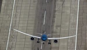 Le nouveau Boeing 787 Dreamliner décolle à la verticale décollage vertical, Boeing 787-9 Dreamliner, vidéo
