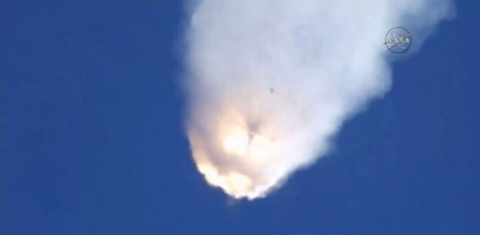 explosion de la fusée SpaceX
