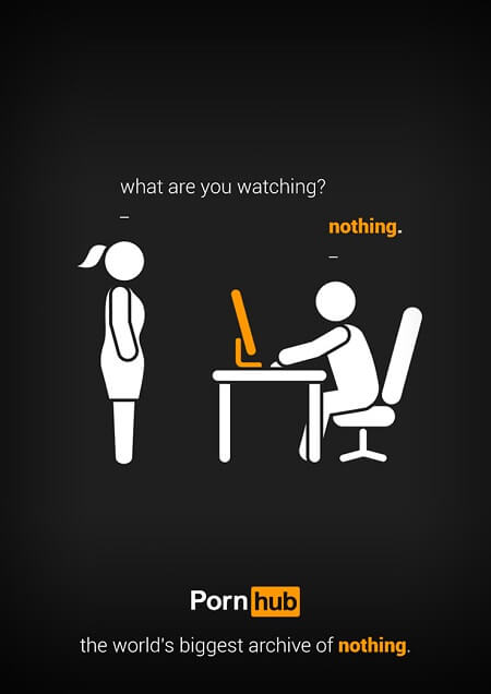 Pornhub publicité