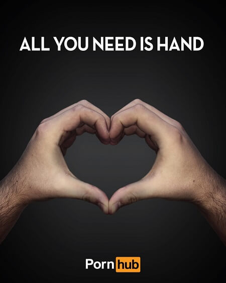 Pornhub publicité