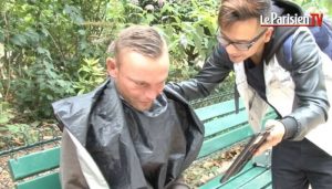 Dati Kouch, coiffeur, barbier, sdf Paris
