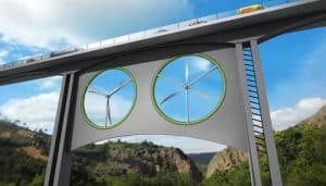 Les viaducs pourraient être l’endroit idéal pour les éoliennes éoliennes, viaducs
