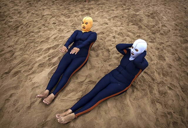facekini, Chine