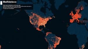 carte du monde, Ashley Madison