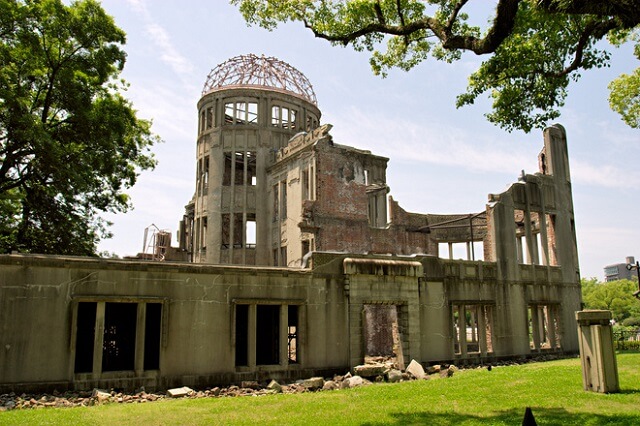 Dôme de Genbaku, Hiroshima, bombe atomique