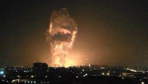 explosion, Tianjin, Chine