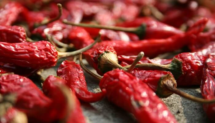La nourriture épicée pourrait réduire le risque de mortalité piments, nourriture epicée, santé