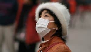 pollution de l'air, en Chine, morts