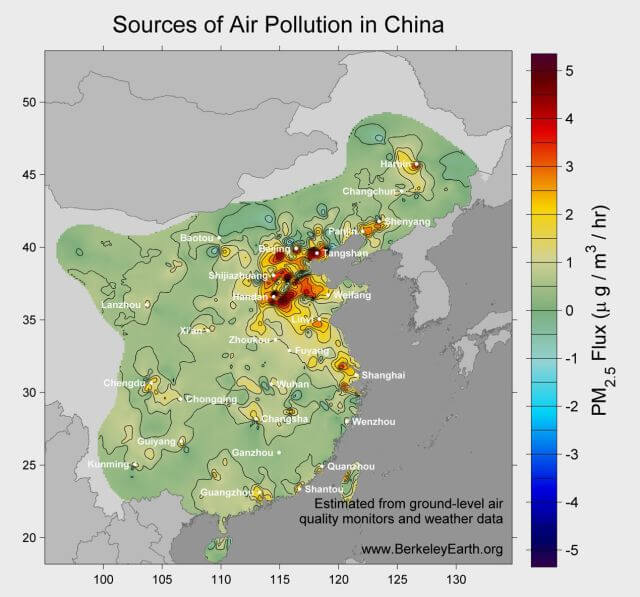 pollution de l'air en Chine