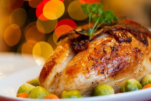 menu de Noël, dîner