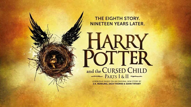 Harry Potter et l'enfant maudit, couverture du livre