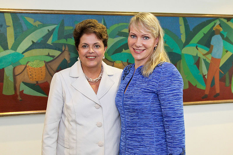 Dilma Rousseff et Margarita Louis-Dreyfus