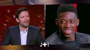 Vidéo: la 100ème de Julien Cazarre avec Ousmane Dembélé dans J+1