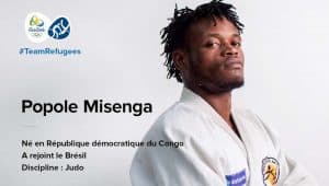 Pour la première fois, une équipe de réfugiés participera aux Jeux Olympiques Popole Misanga, judo, réfugié, jeux olympiques