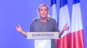 Le FN connaissait l’association « Au nom du peuple » depuis 2015 Marine Le Pen, Estivales de Fréjus