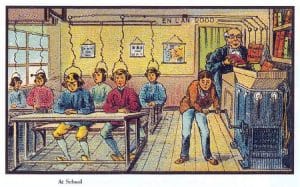 Il y a plus de 100 ans, un artiste français imaginait l’an 2000 Jean-Marc Côte, prédictions an 2000