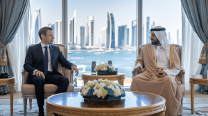 Visite surprise de Macron en Arabie Saoudite pour baisser la tension avec l’Iran Visite surprise de Macron en Arabie Saoudite pour baisser la tension avec l'Iran