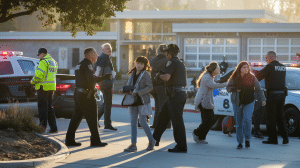 Une fusillade près d’une école en Californie fait 4 morts et deux enfants blessés Une fusillade près d'une école en Californie fait 4 morts et deux enfants blessés