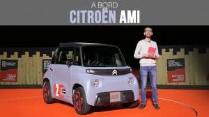 Citroën dévoile l’Ami One, son minuscule véhicule sans permis et 100 % électrique