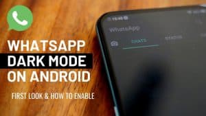 WhatsApp accueille un mode sombre (enfin)