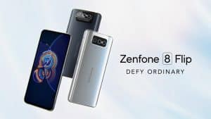Point focal sur l’Asus ZenFone 8 Flip