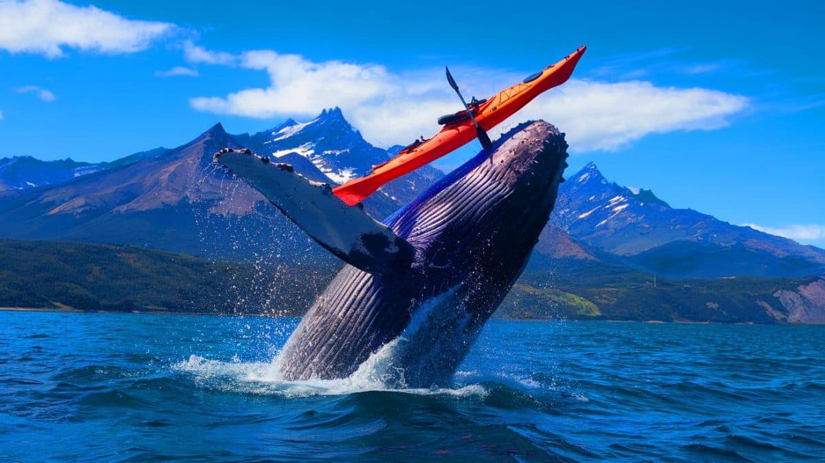 Cette baleine de 30 tonnes engloutit un kayakiste chilien avant de le recracher : un miracle en direct du détroit de Magellan Cette baleine de 30 tonnes engloutit un kayakiste chilien avant de le recracher : un miracle en direct du détroit de Magellan