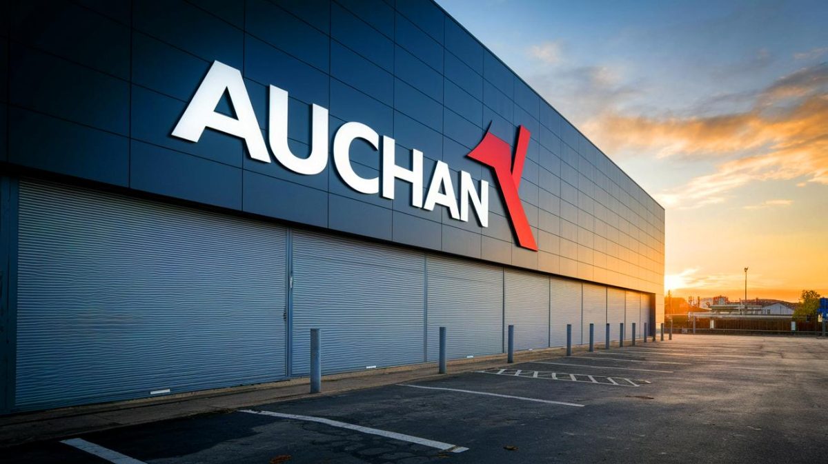 Cette fermeture inattendue d'Auchan laisse la France sans voix : un monument du commerce s'écroule en un instant brutal et surprenant