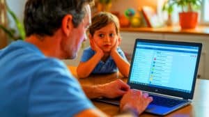 Illustration de la vigilance nécessaire face aux arnaques en ligne à l'approche de la rentrée scolaire.