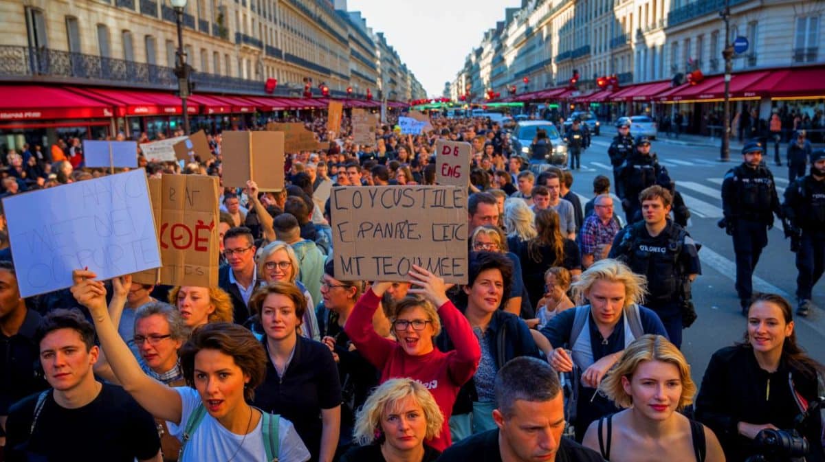 « On connaît déjà l’ampleur du chaos » : la grève du 10 septembre annoncée par la SNCF, les taxis et les hôpitaux va tout paralyser Illustration de la mobilisation massive en France contre les réformes d'austérité le 10 septembre 2025.