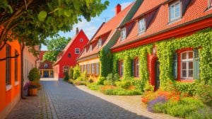 « Loyer à 0,88 € par an pour 60 m² » : cette ville pulvérise tous les records et provoque l’incompréhension face au marché immobilier français Illustration de la Fuggerei, plus ancien complexe de logements sociaux au monde, avec un loyer symbolique de 0,88 euro par an.