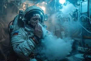 Quel est ce parfum mystérieux sur l'ISS ? La NASA et la Russie se renvoient la balle !