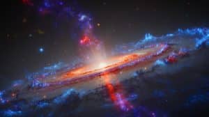 Illustration de la nouvelle interprétation du rayonnement de Hawking et ses implications pour l'avenir de l'univers.