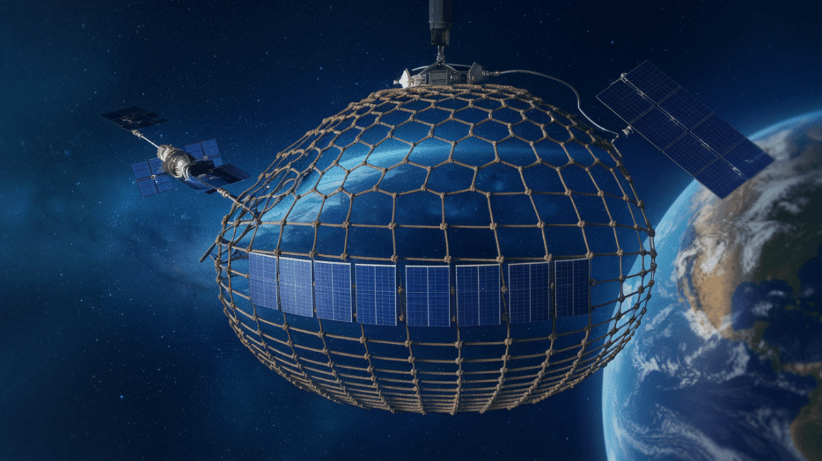 La NASA lance un projet de sacs-poubelles géants pour nettoyer l’espace (l’idée à laquelle personne n’avait pensé)